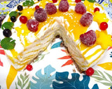 Foto del paso 13 de la receta: Cheesecake cebra 🦓 de mango 🥭 y coco 🥥