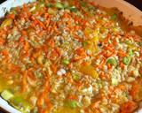 Foto del paso 4 de la receta: TORTILLA DE ARROZ, CALABAZA y ZANAHORIAS