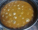 Foto del paso 7 de la receta: Albóndigas con salsa de tomate casera y papas fritas