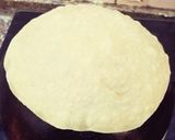 A picture of step 3 of Crispy Karari Roti.