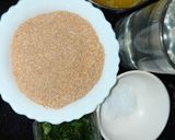 A picture of step 1 of Wheat Bran flour Roti.