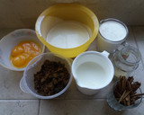 Foto del paso 1 de la receta: Mousse de piloncillo, rellena de jelly de  tejocote con guayaba