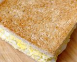 Foto langkah ke 6 dari resep Sarapan Diet : Egg Mayo Sandwich (225 kkal).