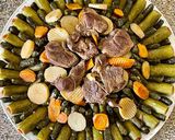 صورة لخطوة 9 من وصفة دوالي وكوسا بحشوة البرغل 😋😋