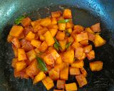 A picture of step 6 of Sweet potato fry.