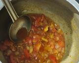 A picture of step 2 of Moongi chana daal.