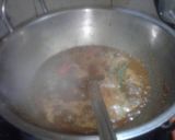 A picture of step 4 of Achari mircha murg.