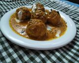 भरवा पनीर कोफ्ता करी (Stuffed paneer kofta curry recipe in hindi) रेसिपी चरण 8 फोटो