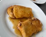 Foto del paso 6 de la receta Torrijas con almíbar de miel sin lactosa