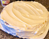 Foto del paso 13 de la receta: Torta de frutillas con crema y dulce de leche