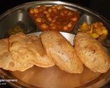 A picture of step 6 of Chole (Chickpea Curry).