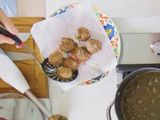 Albóndigas con salsa napolitana