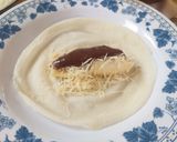 Foto langkah ke 3 dari resep Pisang milo keju (kulit gluten free).