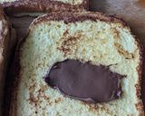 A picture of step 2 of Nutella French Toast.