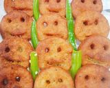 A picture of step 5 of Potato smiley.