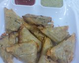 A picture of step 3 of Mutton mince samosa.