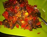 Foto langkah ke 4 dari resep Dengdeng daging sapi pedas.