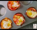 รูปขั้นตอนการทำที่ 7 ของ Bacon egg cup