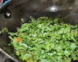 A picture of step 7 of Palak aloo chana dal sabzi.