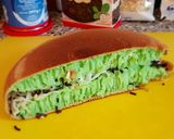 Foto langkah ke 8 dari resep Martabak Manis Pandan simple.