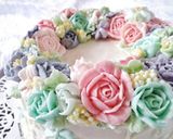Foto langkah ke 7 dari resep Vanilla Sponge Cake.