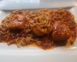 Foto del paso 7 de la receta: Fideos con merluza