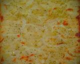 Foto del passaggio 4 della ricetta Focaccia di grano duro con patate mozzarella e parmigiano