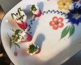 Une image de l'étape 11 de Radis roses à la ricotta,basilic et ail triquetre séché.