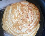A picture of step 4 of Cinnamon pancakes.