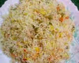 A picture of step 10 of Chinese rice.