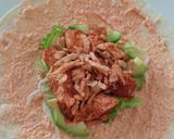 Une image de l'étape 3 de Tacos au poulet épicé.