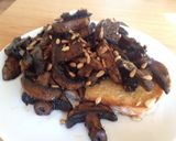 A picture of step 4 of Mushrooms on Toast.
