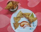 Coconut namkin somosa recipe step 3 photo