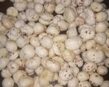A picture of step 2 of Flax seeds laddu.