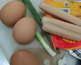 Foto langkah ke 1 dari resep Telur dadar sosis.