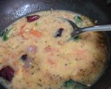 A picture of step 3 of Coconut Dal Rasam Karnataka Style.