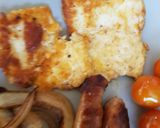 A picture of step 3 of My One pan Sausage breakfast 💟.