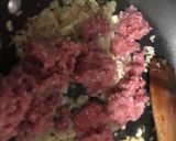 A picture of step 2 of Kibbeh.