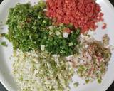 Smoky schezwan Fried Rice recipe step 1 photo