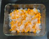 A picture of step 5 of Mango 🥭 Ice Apple (Tadgola) Basundi.