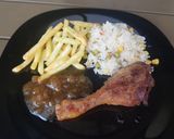 Tepsiben sült kacsa füge chutney-val és vegyes körettel recept fázis 1 fotója