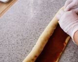 A picture of step 10 of The Sweet Smell of Cinnamon Rolls (Cinnamon Swirl Bread).