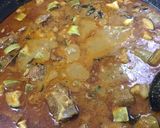 Foto langkah ke 5 dari resep Kari Kameng Boh Labu/ kari kambing labu air.