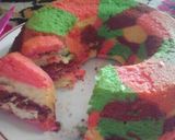 Foto langkah ke 9 dari resep Bolu air colorfull.