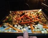 Πλιγούρι με ψητά λαχανικά και φέτα. Καλύτερο και από risotto! φωτογραφία βήματος 5