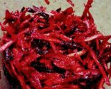 A picture of step 3 of BeetCarrot Salad.