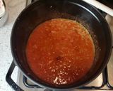 A picture of step 3 of Brothy rice with prawns and squid.