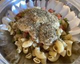 A picture of step 4 of Macaroni Salad.