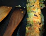 Foto langkah ke 2 dari resep Tamagoyaki Keju Sayur.