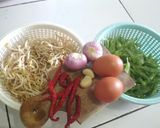 Foto langkah ke 1 dari resep Tumis buncis toge telur.